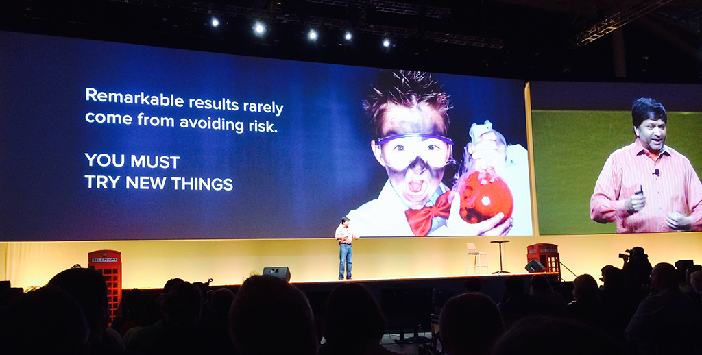 photo from event: you must try new things