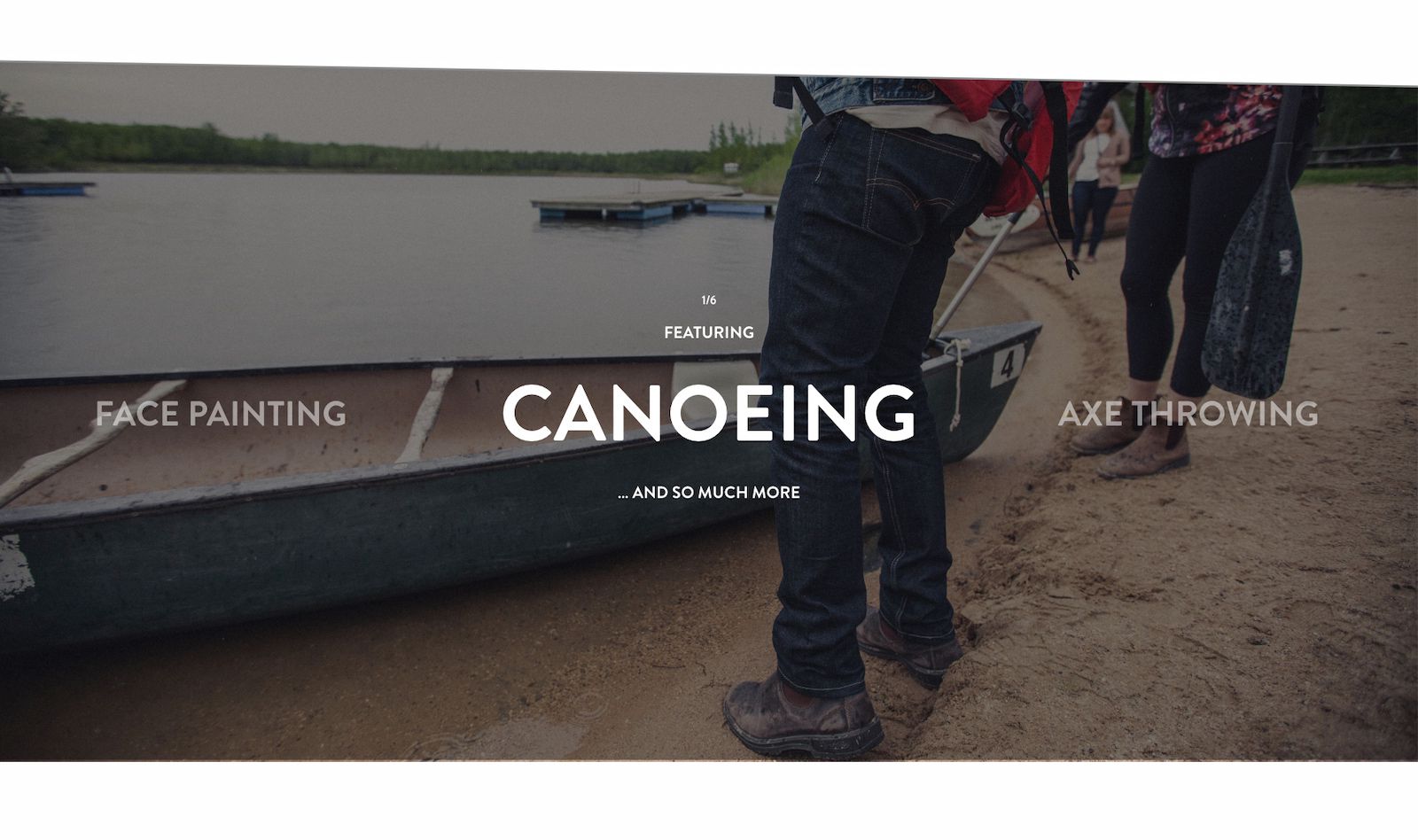 A screenshot of the FortWhyte Alive website. The text says